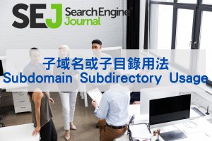 子域名或子目錄用法(Subdomain Or Subdirectory Usage)